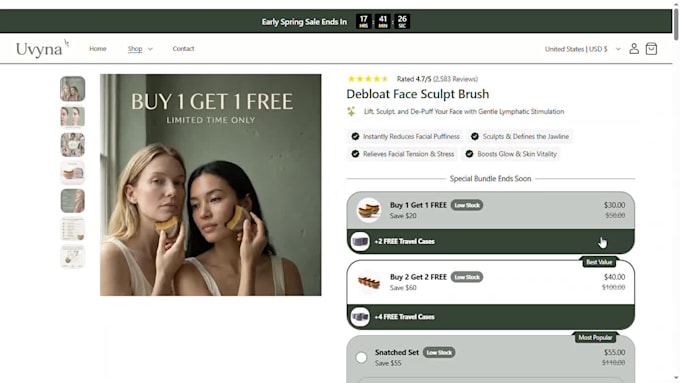 create high converting premium shopify store using elixir theme