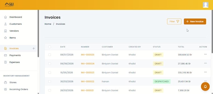 build custom laravel web applications and dashboards