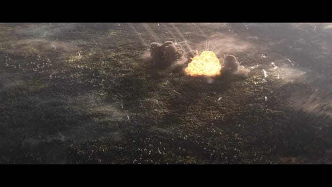 do vfx compositing, fire effect, special effect, visual effect, video editing