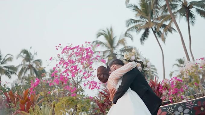 do wedding video editing