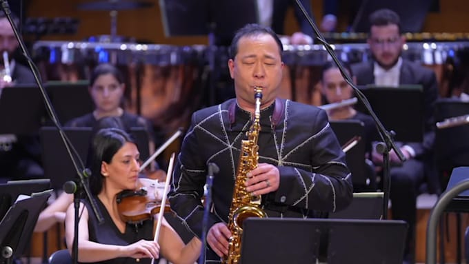 record live full orchestra for you strings, woodwinds, brass and percussion