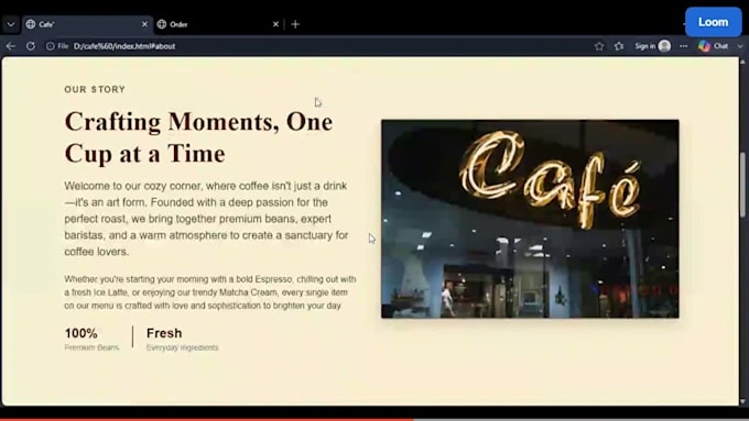 build responsive website using html css and javascript