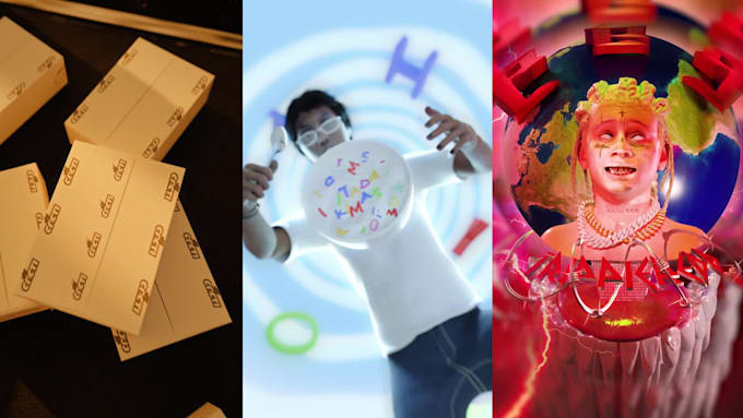make 3d flyer for brand or event