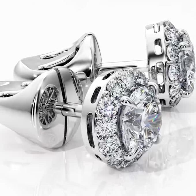 cinematic jewelry rendering 3d custom pendant ring animation jewelry cgi