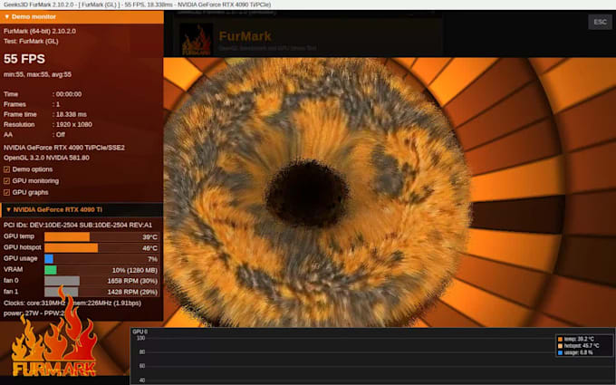 build a custom GPU stress test simulator with any name you want