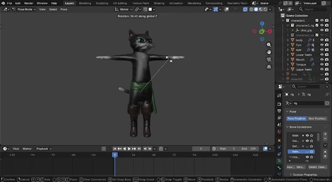 rig your character with high quality and speed