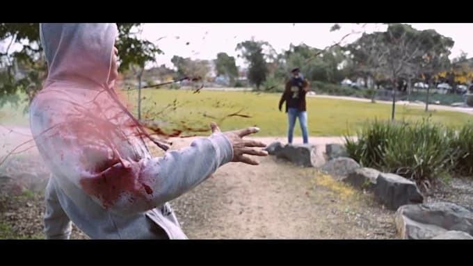 make bloody horror vfx effects,3d spooky 3d cgi gunshots muzzles,3d compositing