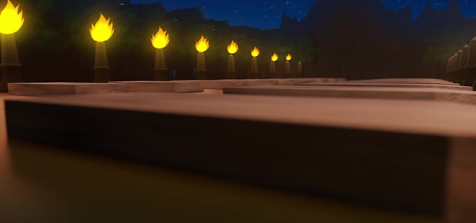 make 3d environment or backgrounds on blender