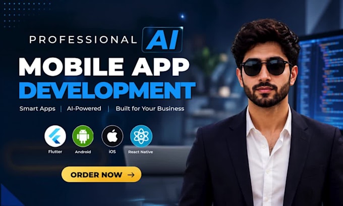 ai mobile app development app developer flutter react native full app creation