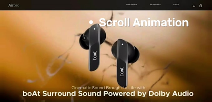 create interactive animated websites using gsap