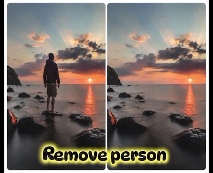remove people, add or replace persons with real faces, head swap in  photoshop