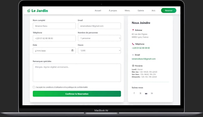 build your custom professional website