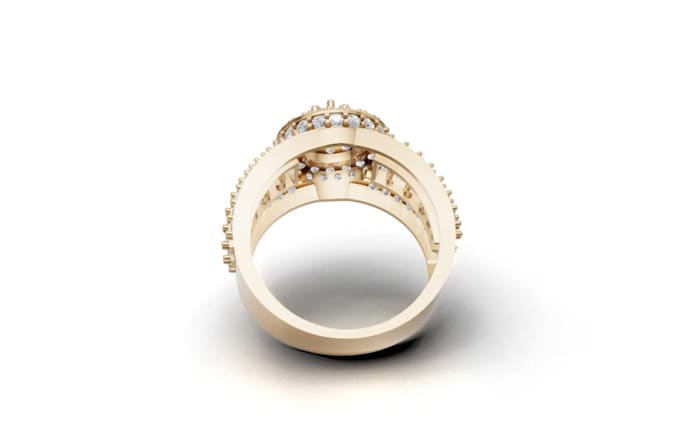 do professional 3d jewelry design and rendering