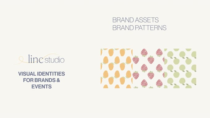 design brand icon, patterns and mascot