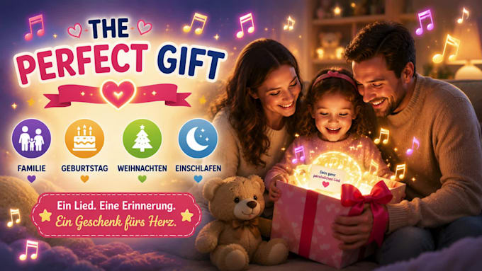 create a personalized german childrens song for your kid with ai
