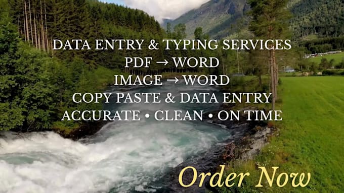 do data entry typing and copy paste work