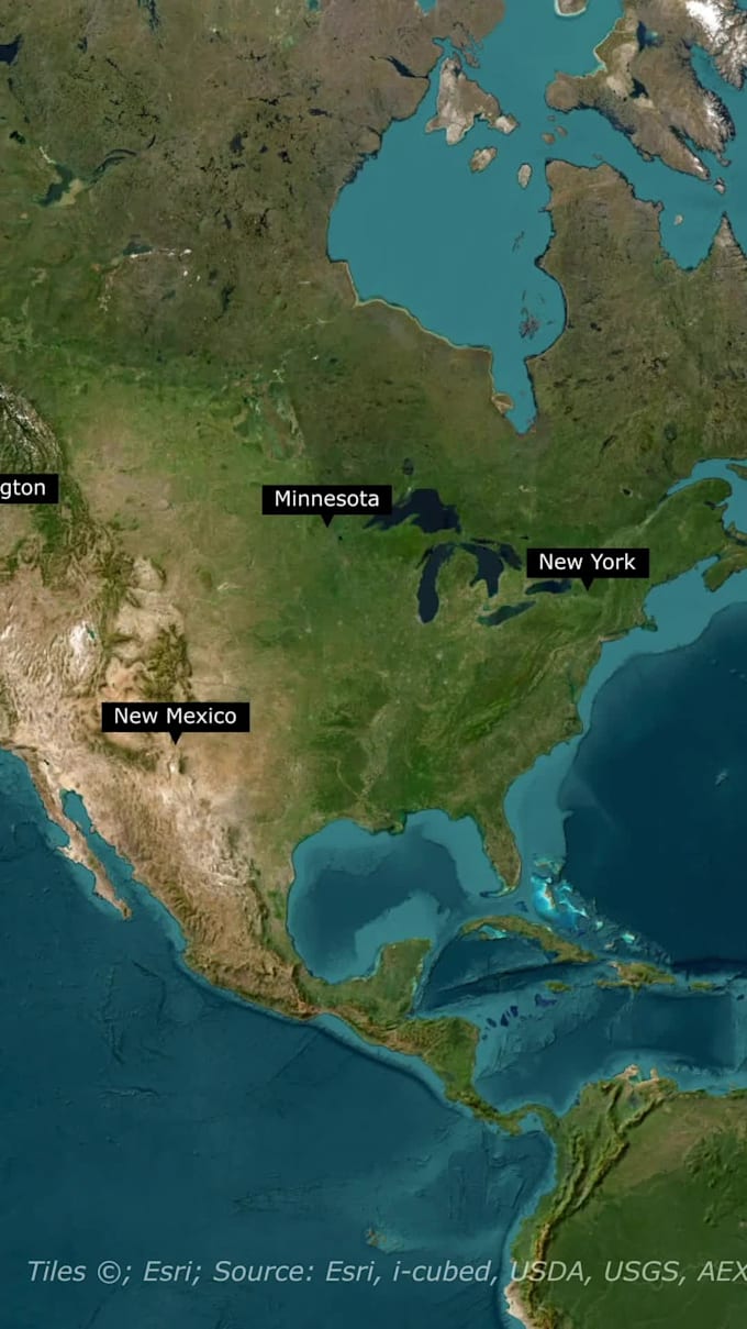 create a map animation and a route animation