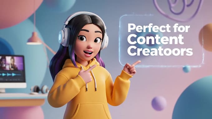 create emotional ai story animation with 3d characters and voiceover