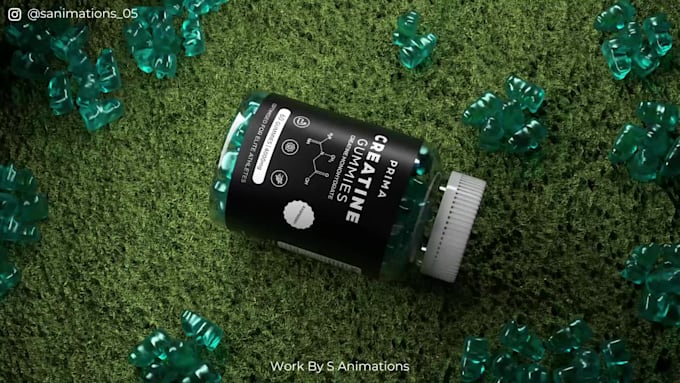 3d product animation video