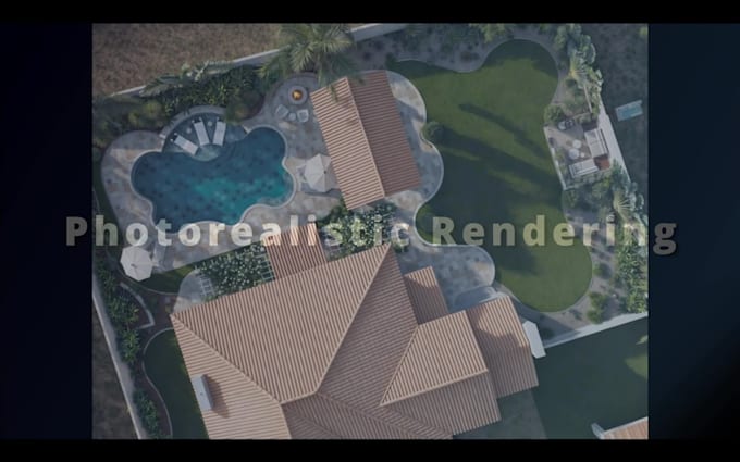 3d garden patio pool backyard front yard landscape design