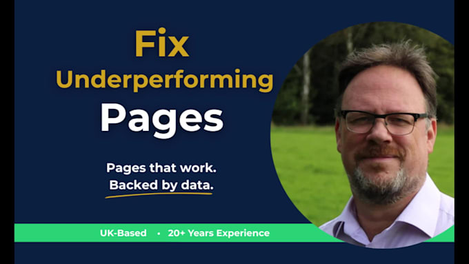 fix underperforming pages with data led on page SEO