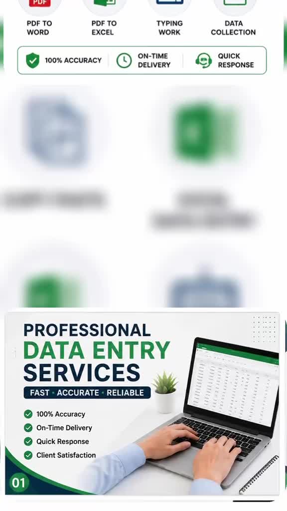 do data entry service
