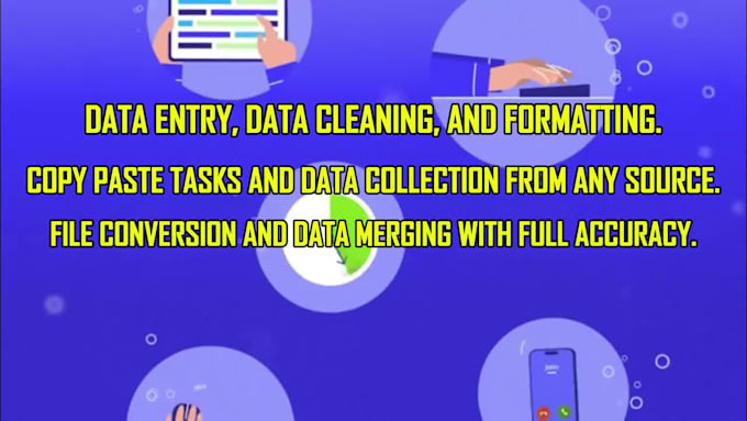 do data entry, copy typing and photo editing