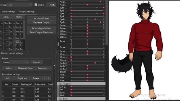 design vtuber model live2d rigging anime avatar for vtube studio tracking