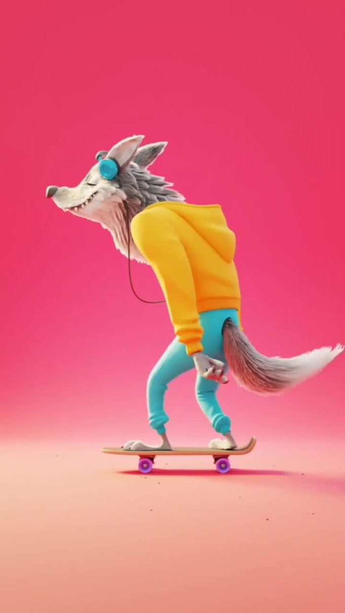 create 3d character animation in maya, blender, unreal and unity