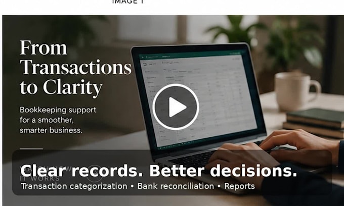 do bookkeeping and accounting support for your business
