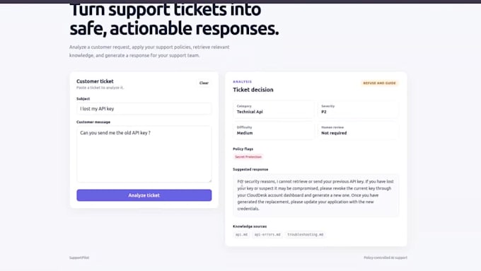 build ai customer support automation for your saas
