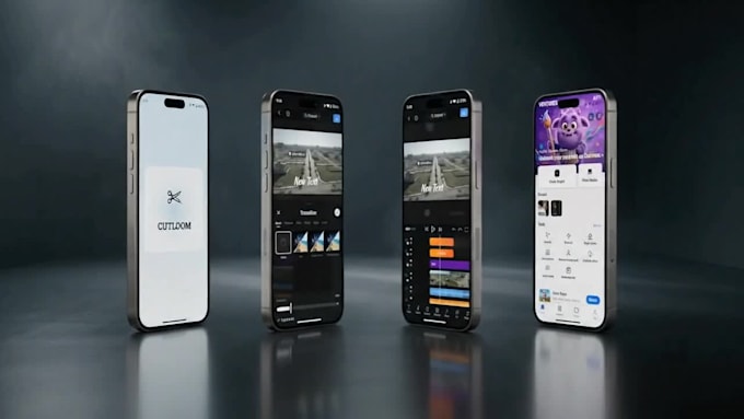 build a custom mobile video editing app UI UX or full app