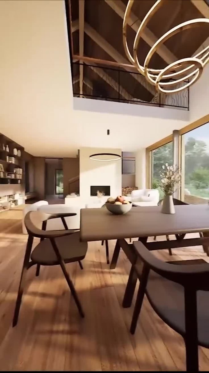 do vray 3d rendering with 360 panorama and 3d walkthrough flythrough tour