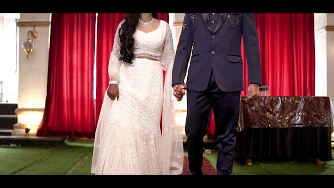 do cinematic wedding and event video editing