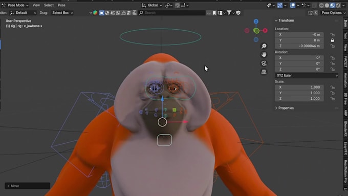 Rig your 3d character professionally in blender and iclone by Cxprod ...
