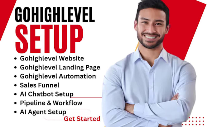 setup ghl automation, gohighlevel website as virtual assistant