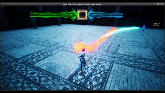 do game development and game design in unreal engine