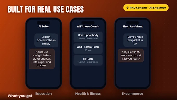 build ai mobile app, ai chatbot app or chatgpt app for ios and android