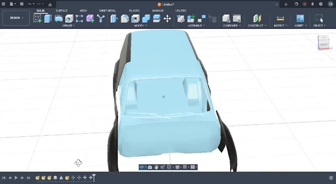 design custom 3d car body kits, 3d cad modeling automotive in solidworks