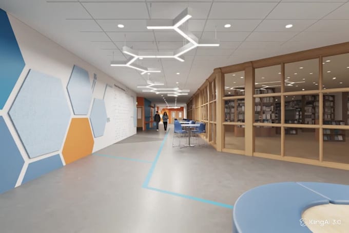 make realistic visualization of institutional projects
