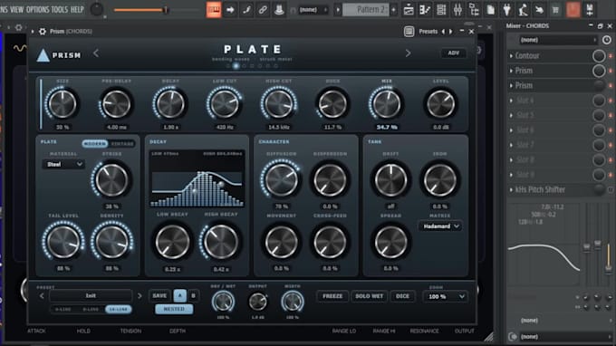 develop a custom vst audio effect plugin