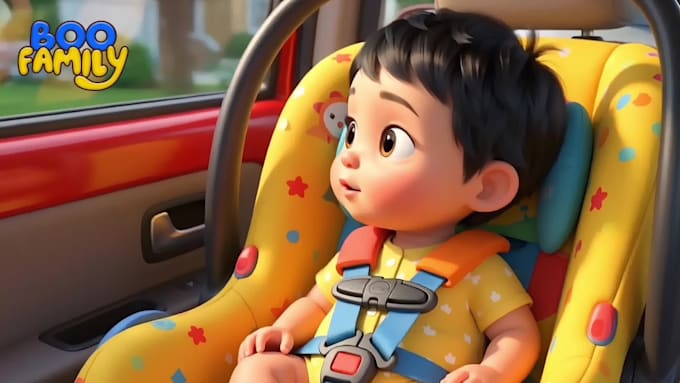 create a kids cartoon series with songs, scenes, scripts