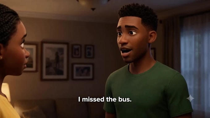 create 3d ai animated videos with talking cartoon characters