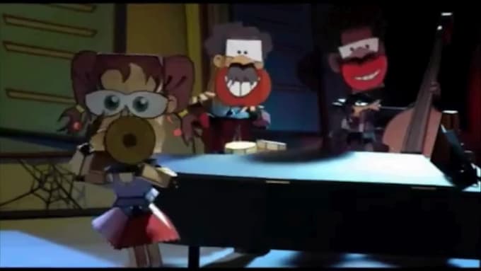 create frame by frame paper cutout stop motion music video animation