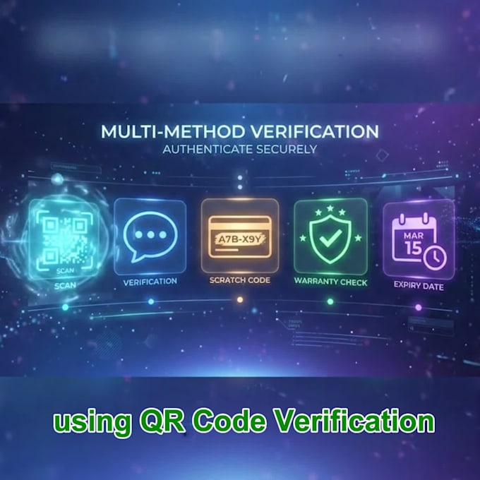build a qr code product authentication and anti counterfeit system