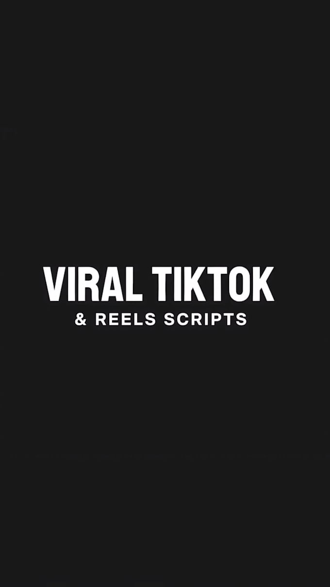 tiktok scripts fr en