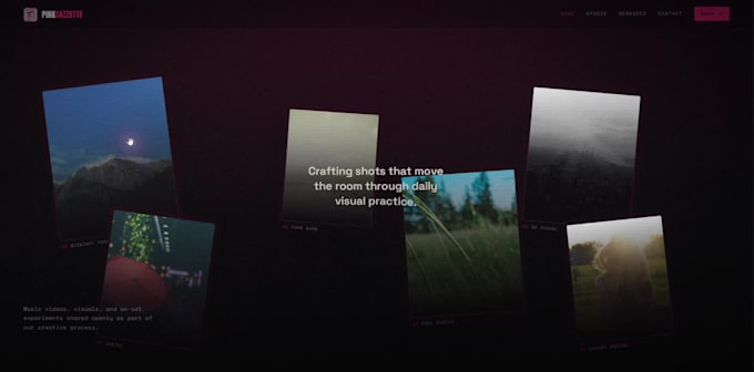build a next js landing page with gsap animations