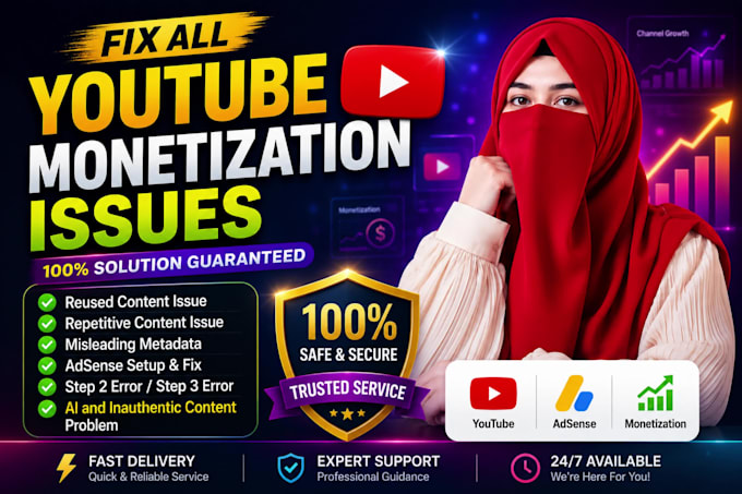fix reused and repetitive content and youtube monetization problems