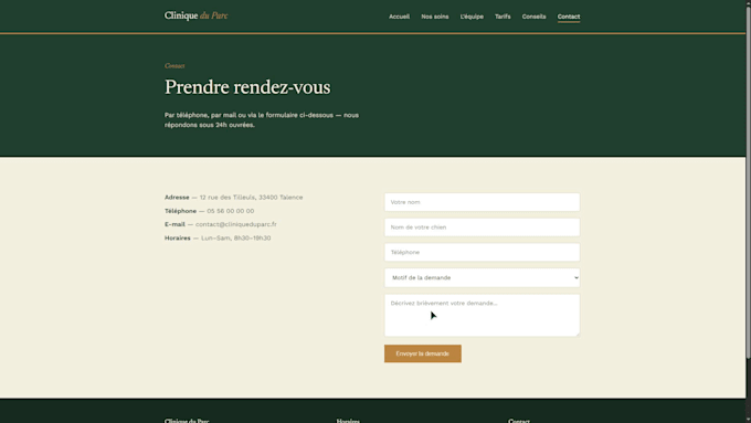 je vais créer votre site vitrine professionnel et responsive