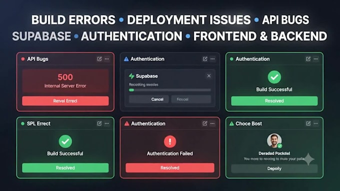 debug and fix lovable, bolt, emergent, replit ai web apps
